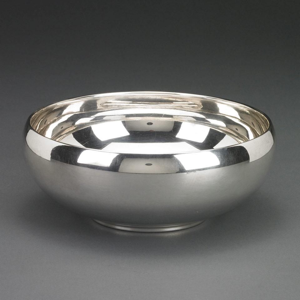 Canadian Silver Bowl, Henry Birks & Sons, Montreal, Que., 1966