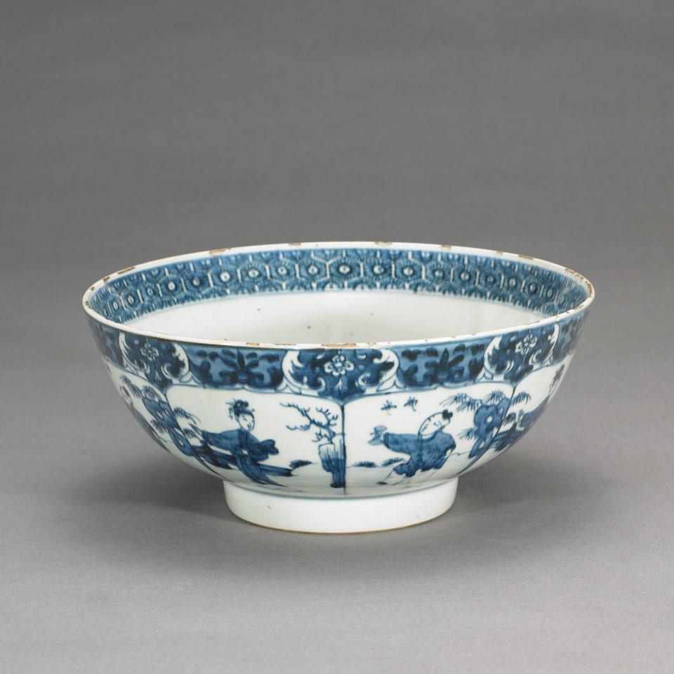 Blue and White Bowl, Late Ming Dynasty, 17th Century
