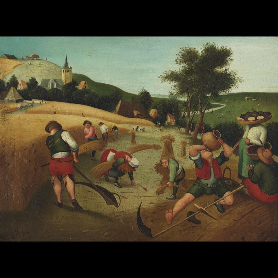 Nik Volt in the Manner of Brueghel (19th Century)